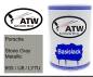 Preview: Porsche, Stone Gray Metallic, 693 / U8 / LY7U: 500ml Lackdose, von ATW Autoteile West.